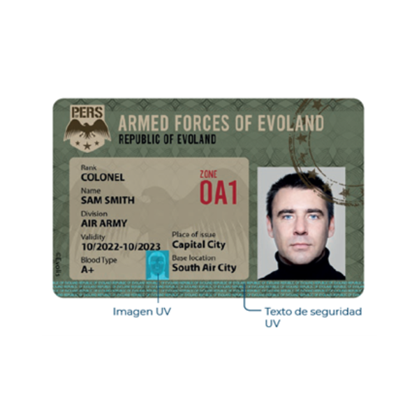 Tarjetas de seguridad